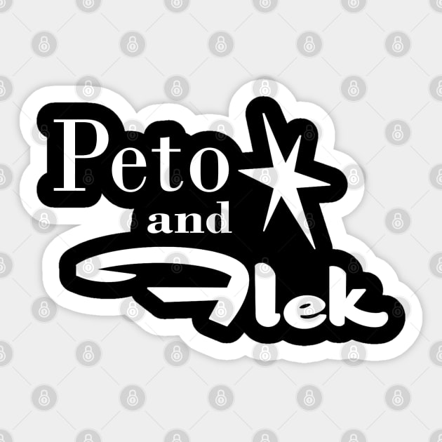 Peto and Flek (Sifl & Olly Show) Sticker by Third Quarter Run